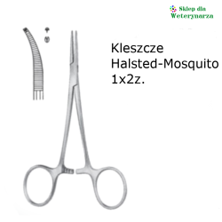 Kleszcze Halsted-Mosquito 1x2z zag. 12,5cm  AA 153/12