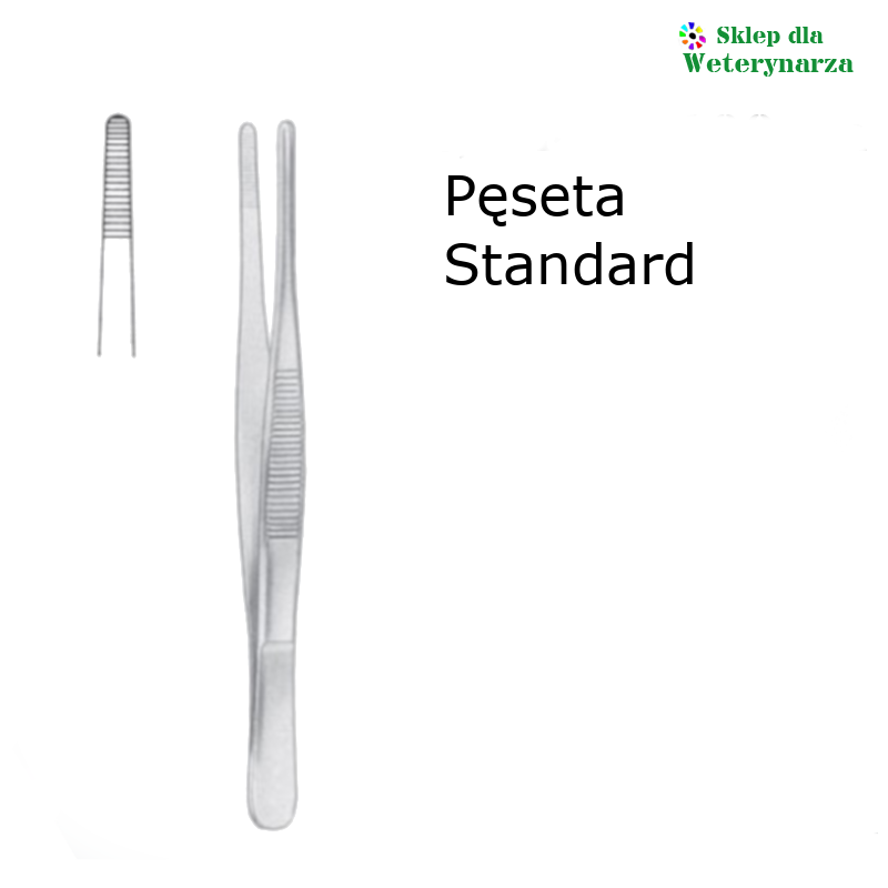 Pęseta Standard 10,5cm AB 050/10