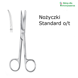 Nożyczki Standard zag o/t zag. 13cm AC 021/13