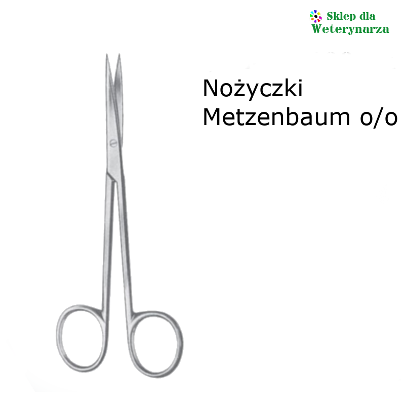 Nożyczki Metzenbaum pr o/o 14,5cm AC 104/14