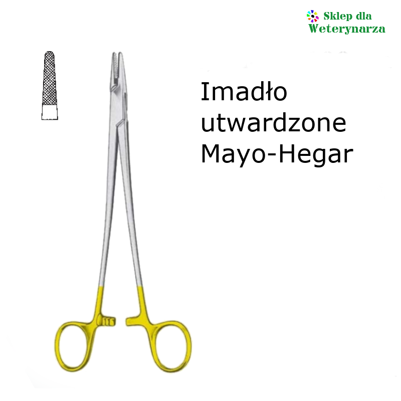 Imadło utwardzone Mayo-Hegar 14cm