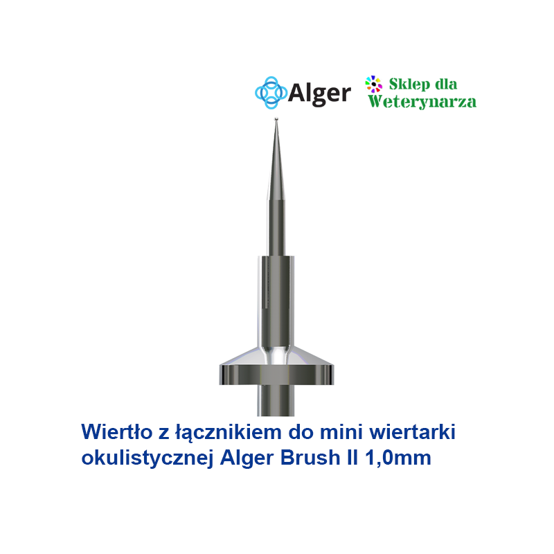 Wiertło 1 mm do mini wiertarki okulistycznej ALGERBRUSH II